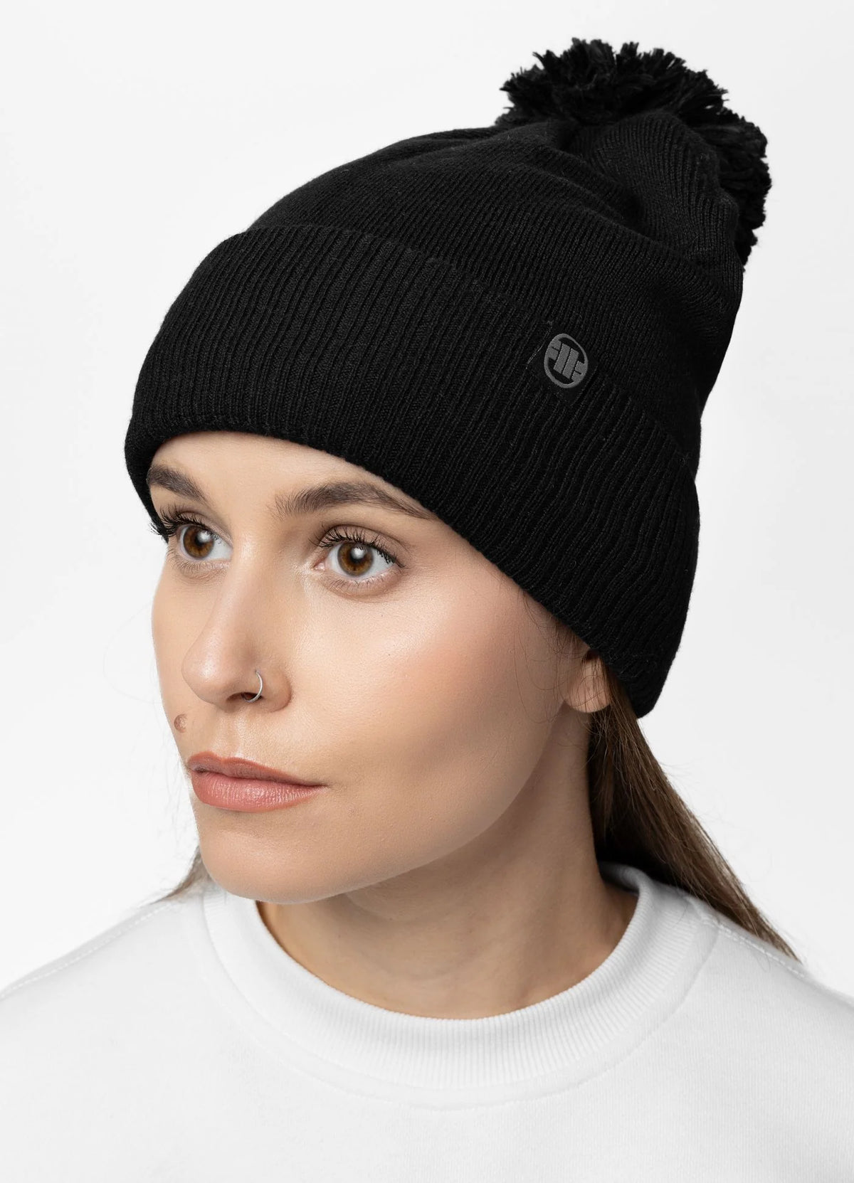 🐶❄️ Pit Bull West Coast Bubble SMALL LOGO II Winter Beanie