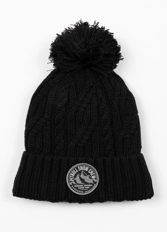 PIT BULL WEST COAST – Winter Hat with Pompom SNOW CREW ❄️🧶