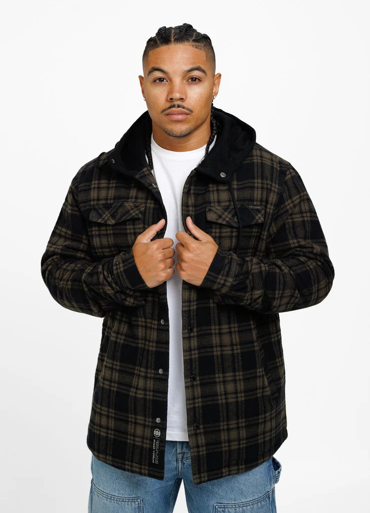 PIT BULL WEST COAST – Pioneer Flannel Jacket with Hood 🪵🔥