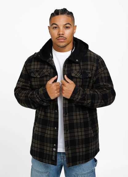 PIT BULL WEST COAST – Pioneer Flannel Jacket with Hood 🪵🔥
