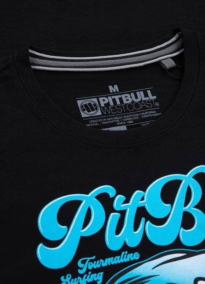 PIT BULL WEST COAST Men’s T-shirt – Beach Black