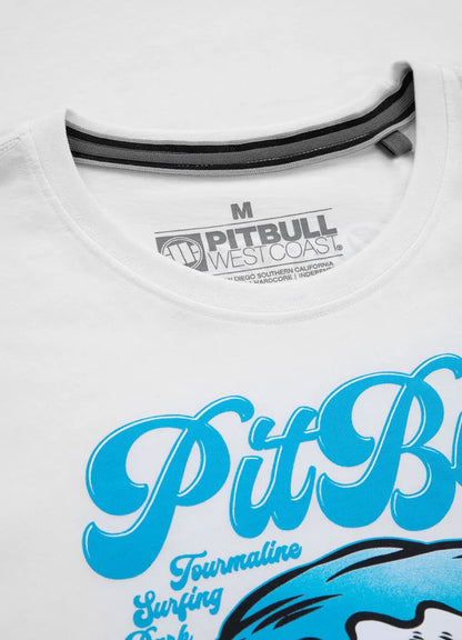 PIT BULL WEST COAST Men’s T-shirt – Beach White