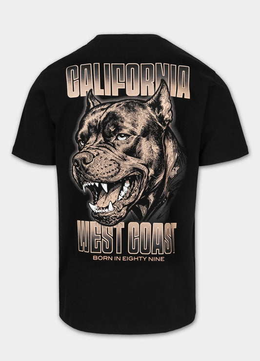 🖤 Pit Bull West Coast Men's T-Shirt “BEST COAST” 🌊🔥