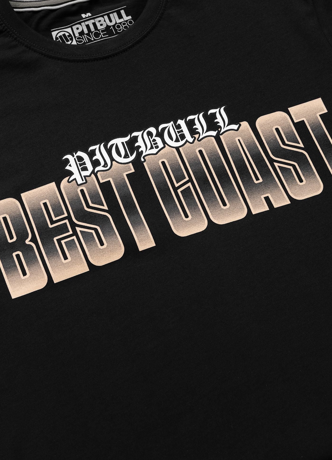 🖤 Pit Bull West Coast Men's T-Shirt “BEST COAST” 🌊🔥