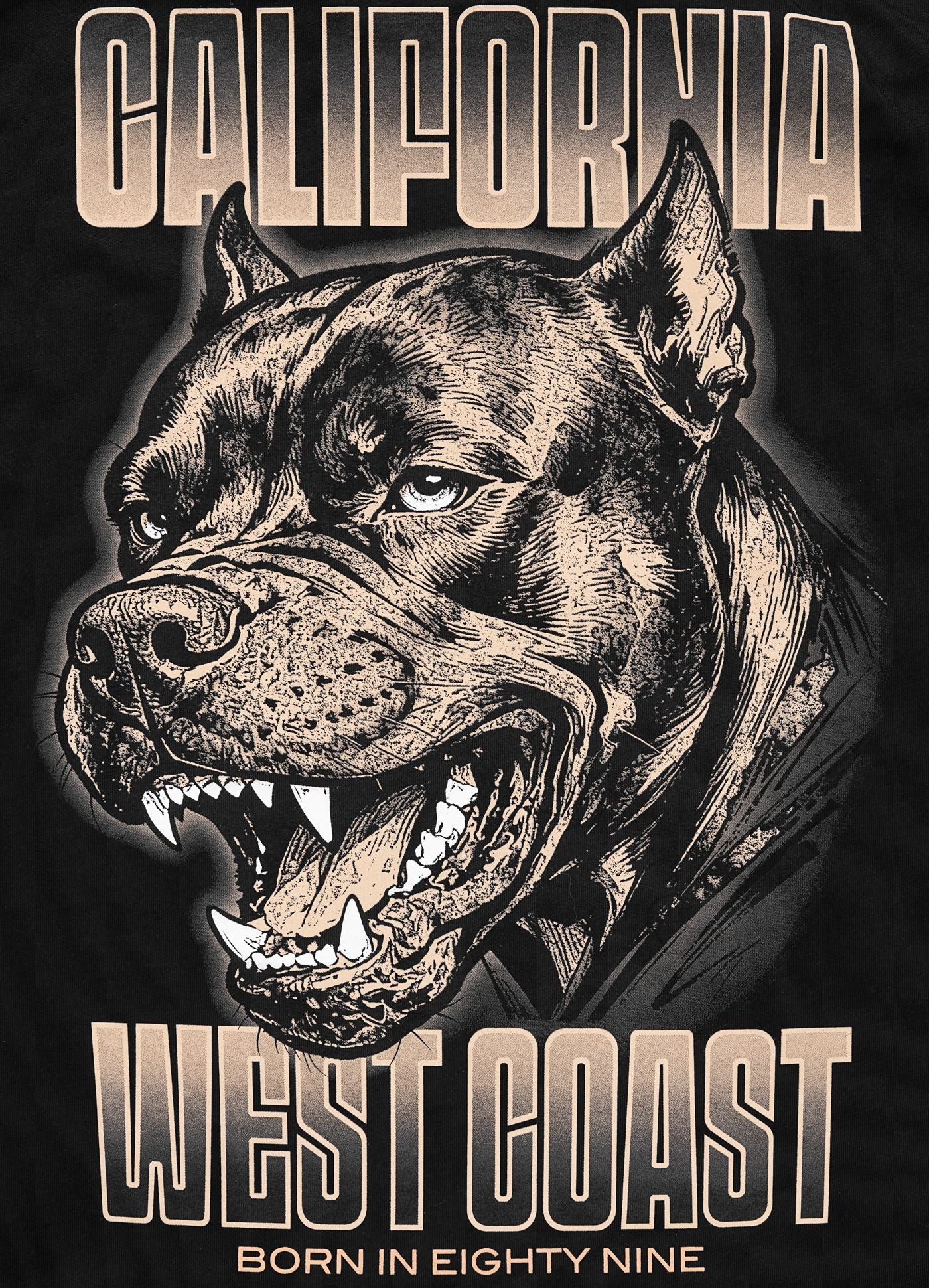 🖤 Pit Bull West Coast Men's T-Shirt “BEST COAST” 🌊🔥