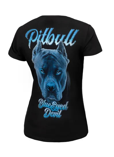 PIT BULL WEST COAST – Women’s T-Shirt BLUE EYED DEVIL 23 😈💙