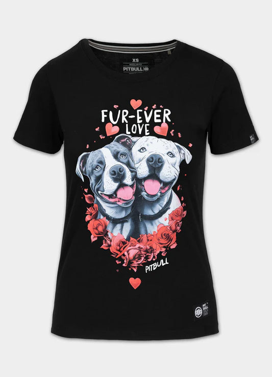 PIT BULL WEST COAST – Women’s T-Shirt FUR-EVER LOVE