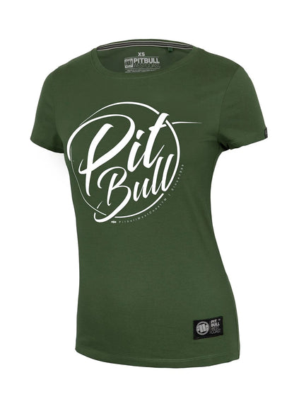Pit Bull Women’s T-Shirt – PB Inside Olive