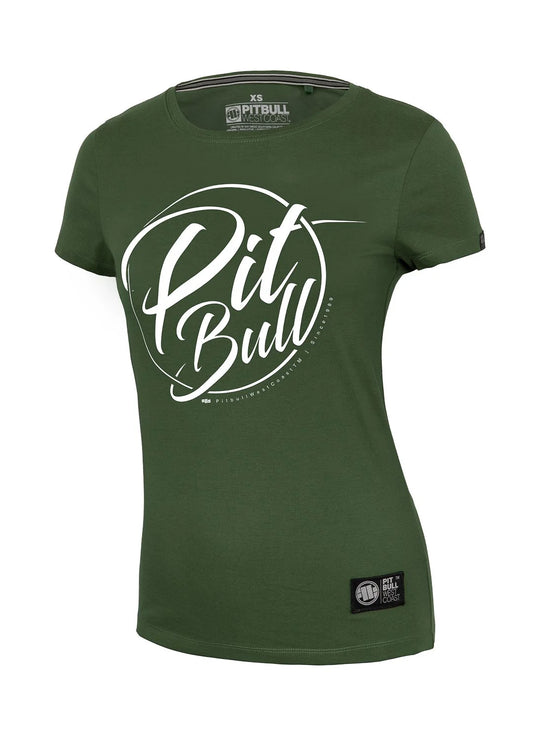 Pit Bull Women’s T-Shirt – PB Inside Olive