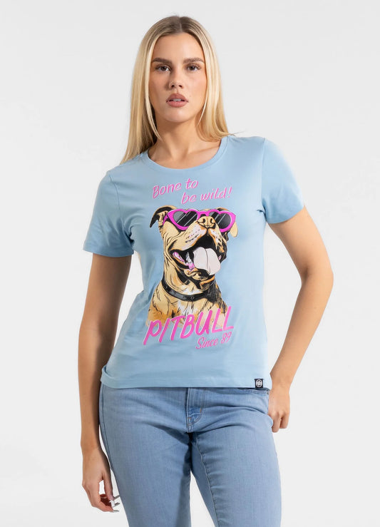 PIT BULL WEST COAST – Women’s T-Shirt SUNGLASSES DOG