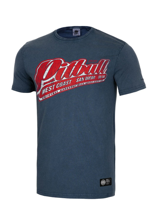 Pit Bull West Coast – T-Shirt RED BRAND DARK NAVY