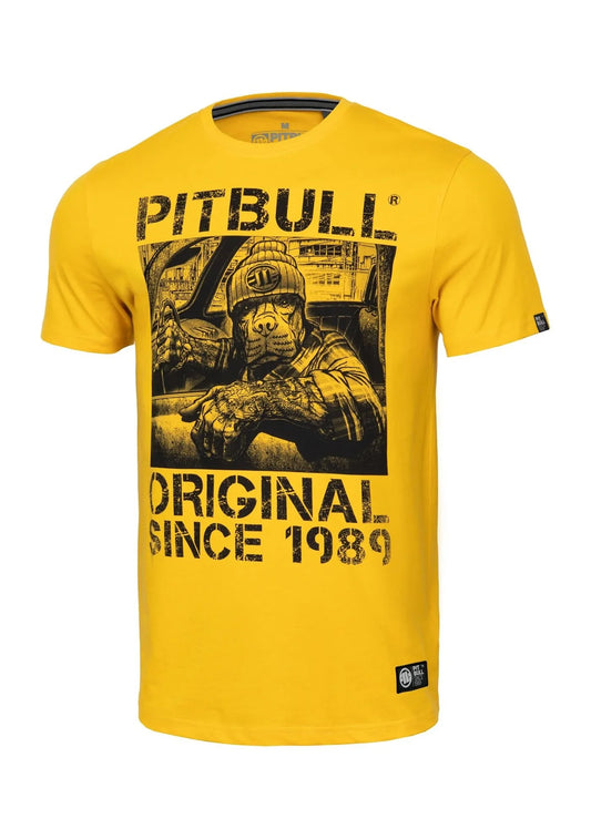 DRIVE T-Shirt by PITBULL WEST COAST Yellow