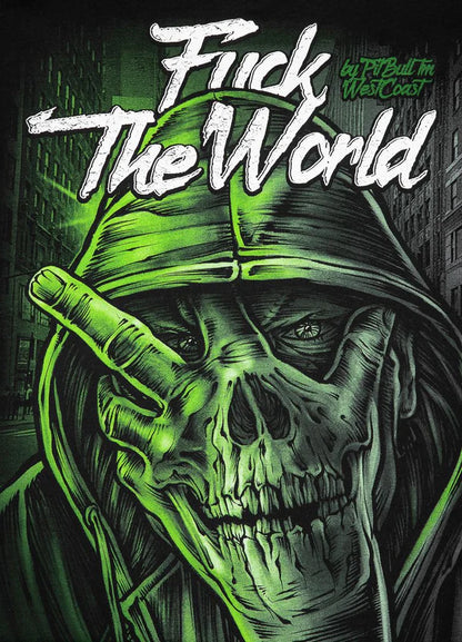 Pit Bull West Coast – F**k The World 19 T-Shirt