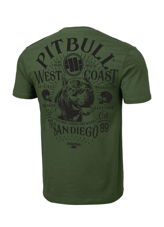 Pit Bull West Coast presents: T-shirt San Diego 89 GREEN
