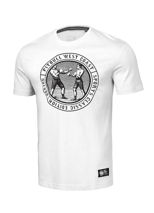 Pit Bull West Coast presents: T-shirt Vintage Boxing White