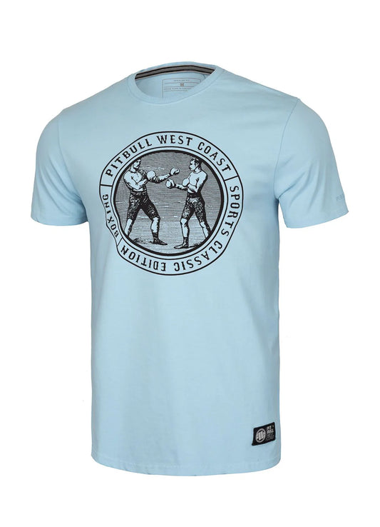 Pit Bull West Coast presents: T-shirt Vintage Boxing Light Blue
