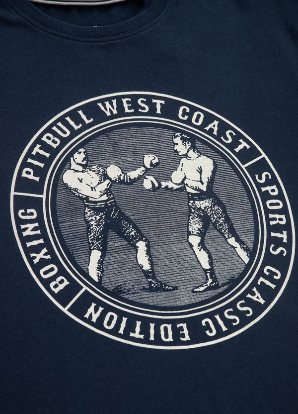 Pit Bull West Coast presents: T-shirt Vintage Boxing Dark Navy