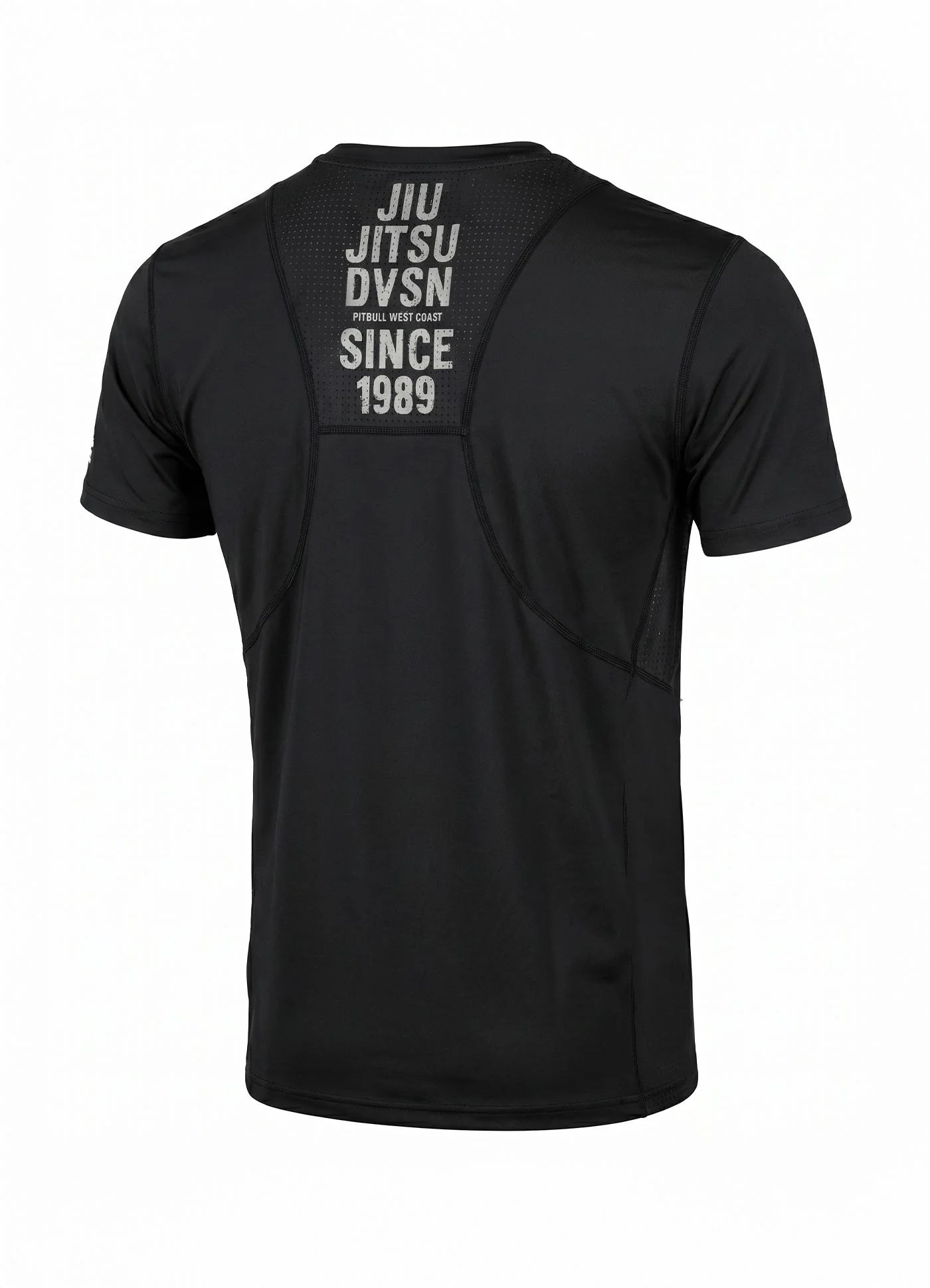 🥋🔥 Pit Bull West Coast Technical Mesh Sports T-Shirt “JIU JITSU” – Performance Pro+ Series 💪