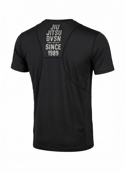 🥋🔥 Pit Bull West Coast Technical Mesh Sports T-Shirt “JIU JITSU” – Performance Pro+ Series 💪