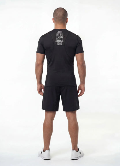 🥋🔥 Pit Bull West Coast Technical Mesh Sports T-Shirt “JIU JITSU” – Performance Pro+ Series 💪