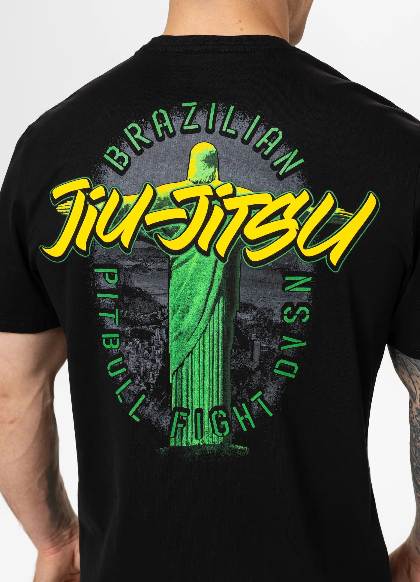 PIT BULL WEST COAST – Men’s T-Shirt BJJ FIGHT DVSN 🥋🔥