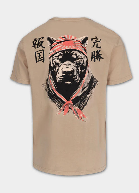 Pit Bull West Coast – T-Shirt BRAVERY Sand