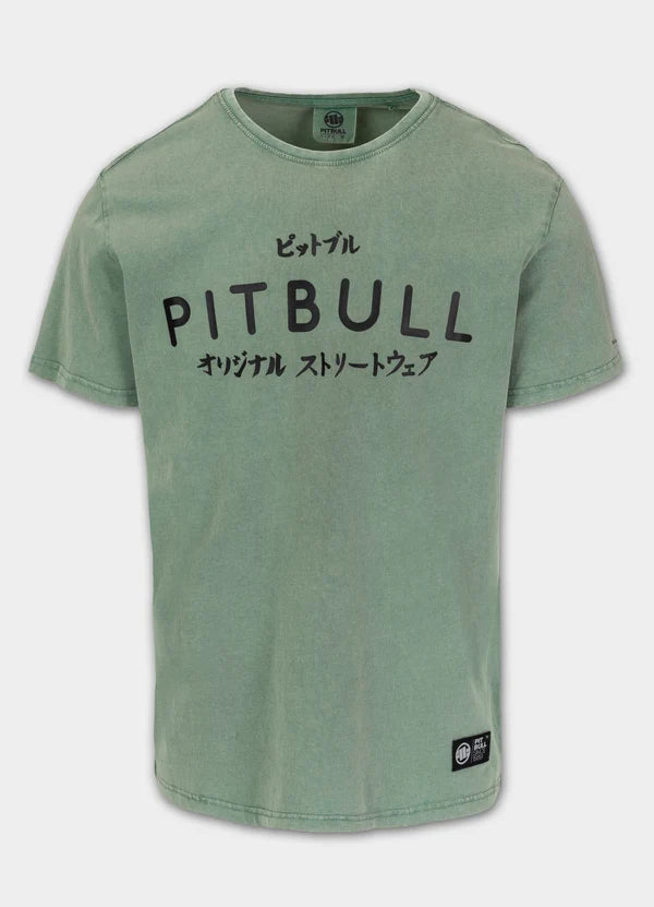 Pit Bull West Coast – T-Shirt BRAVERY Green