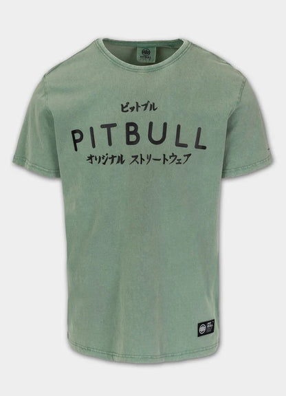 Pit Bull West Coast – T-Shirt BRAVERY Green
