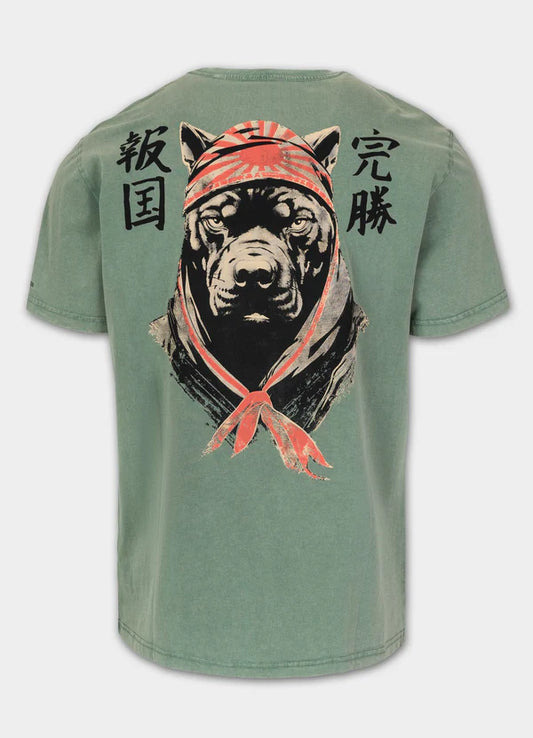 Pit Bull West Coast – T-Shirt BRAVERY Green