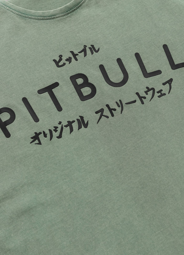 Pit Bull West Coast – T-Shirt BRAVERY Green
