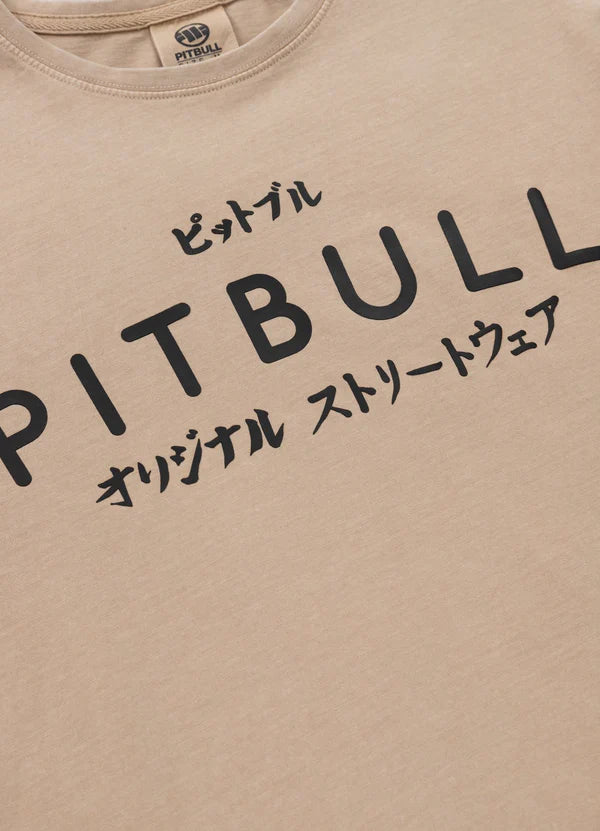 Pit Bull West Coast – T-Shirt BRAVERY Sand