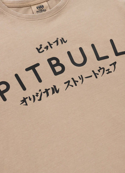 Pit Bull West Coast – T-Shirt BRAVERY Sand