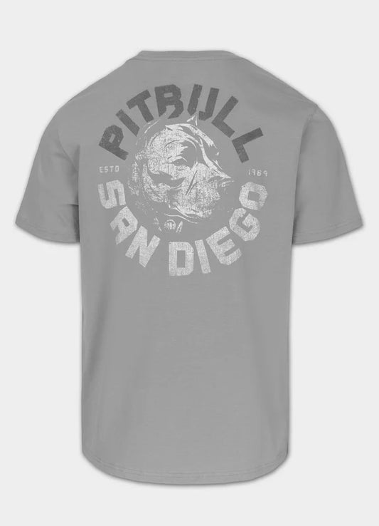 Pit Bull West Coast presents: T-shirt Dog SD Grey