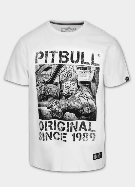DRIVE T-Shirt by PITBULL WEST COAST White