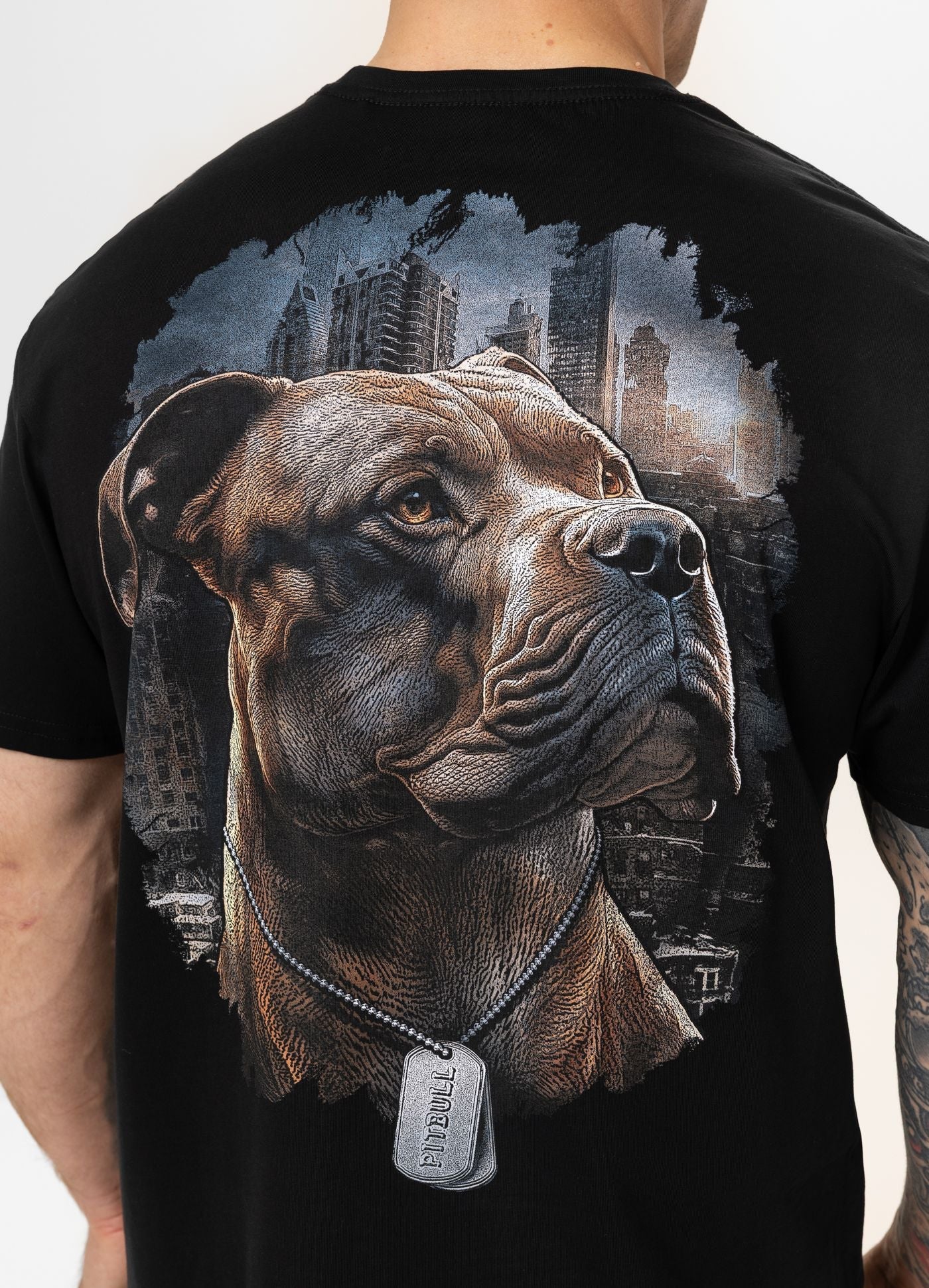 PIT BULL WEST COAST – Men’s T-Shirt HERO 🛡️🔥