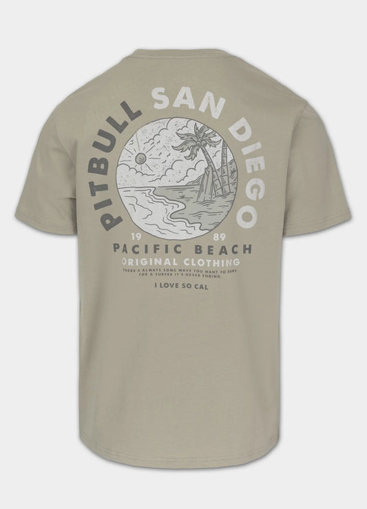 Men’s T-Shirt PLANET SURF – Grey Harbour by Pit Bull West Coast