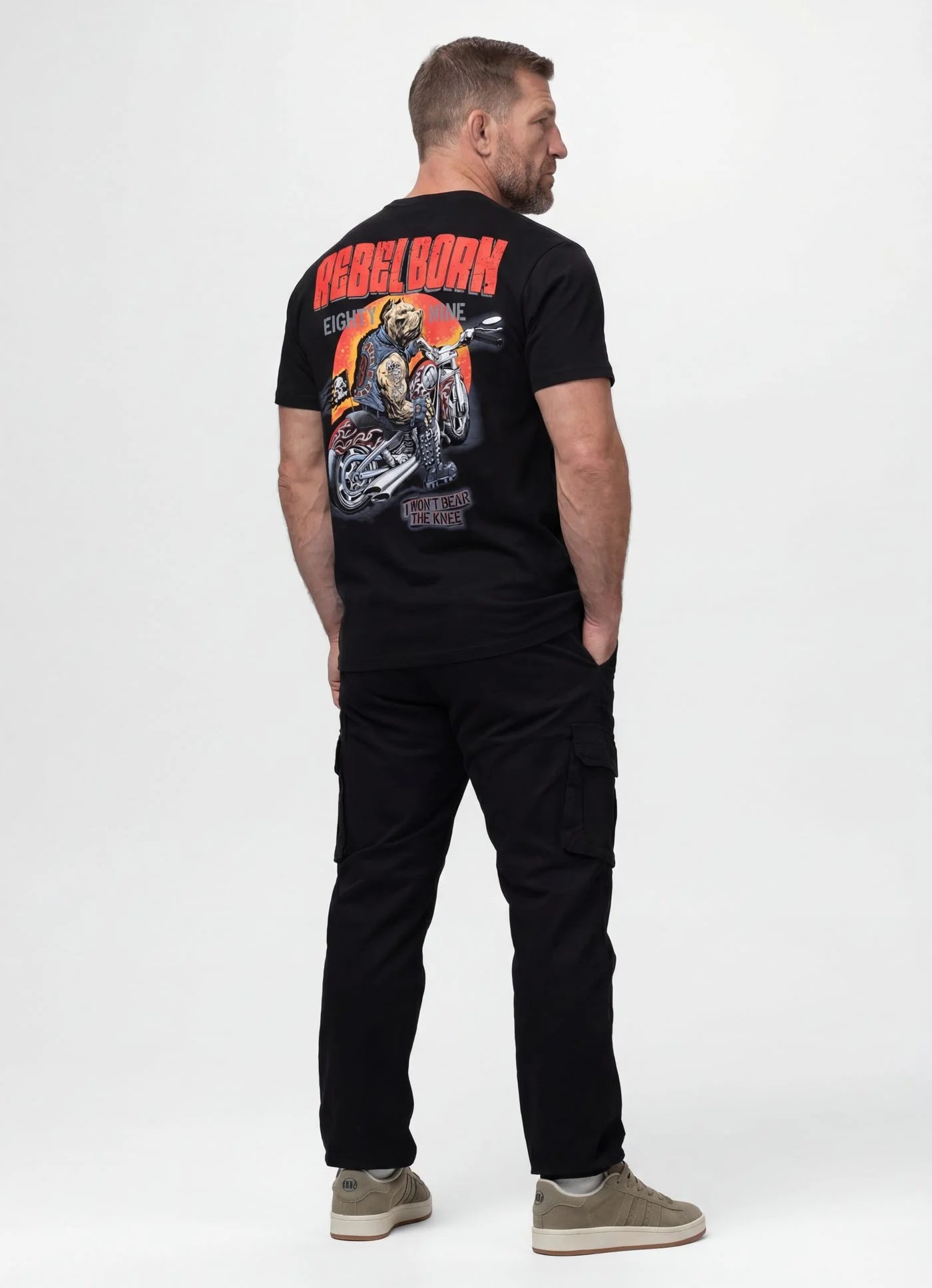 🖤 PIT BULL WEST COAST T-Shirt Rebel Born – Regular Series