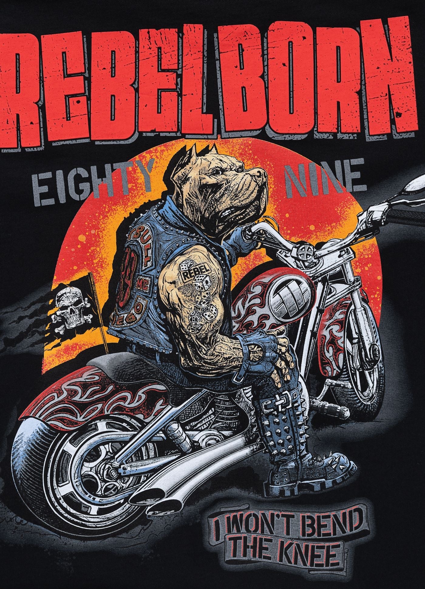 🖤 PIT BULL WEST COAST T-Shirt Rebel Born – Regular Series