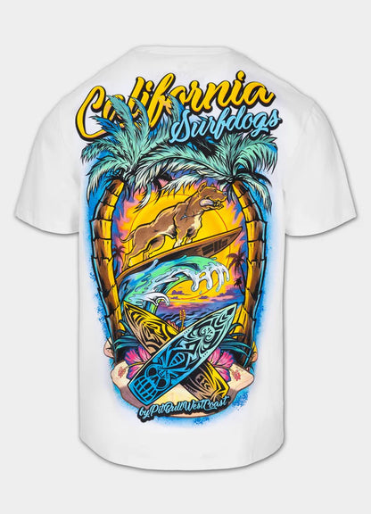 PIT BULL WEST COAST – SURFDOG Men’s T-Shirt White