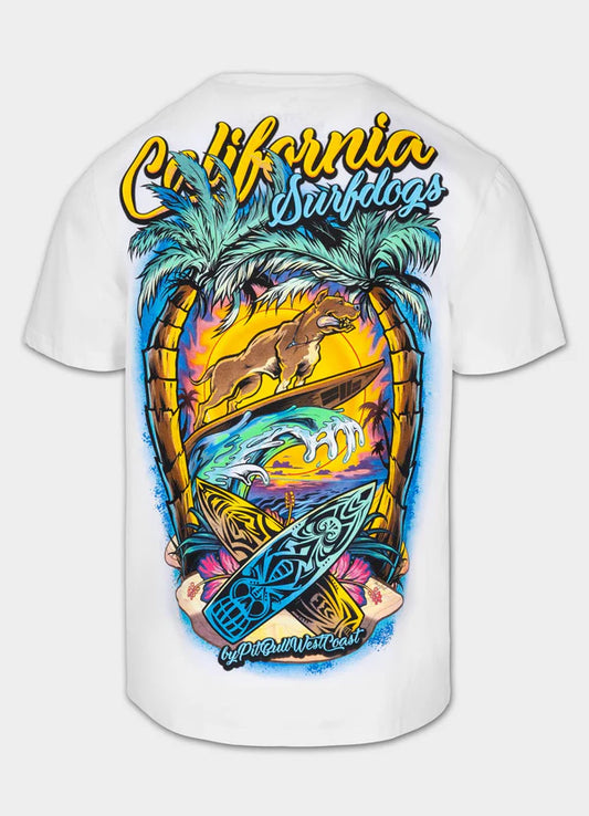 PIT BULL WEST COAST – SURFDOG Men’s T-Shirt White