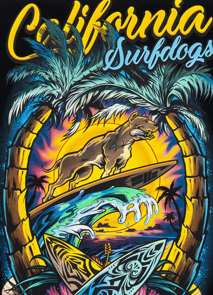 PIT BULL WEST COAST – SURFDOG Men’s T-Shirt Black