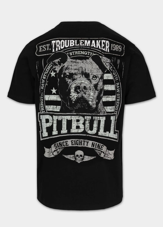 Pit Bull West Coast presents: T-shirt Troublemaker Black