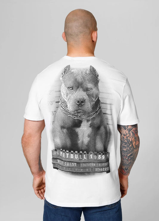 Pit Bull West Coast presents: T-shirt Mugshot II – White