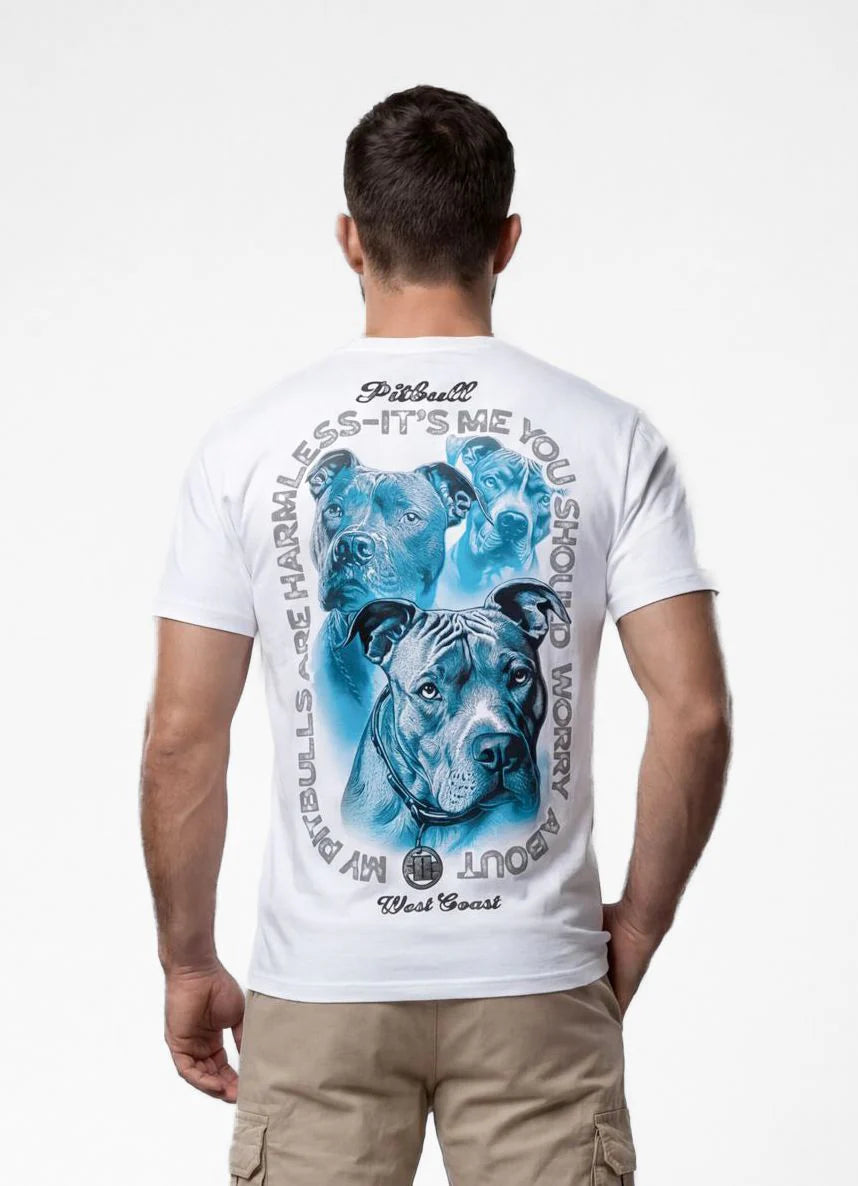 🛡️👕 Pit Bull West Coast T-Shirt “PROTECTOR” White