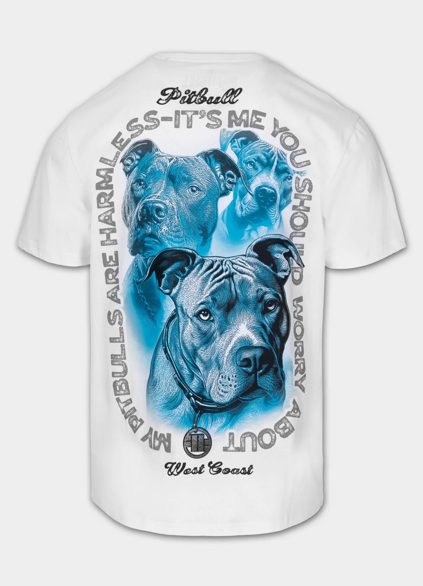 🛡️👕 Pit Bull West Coast T-Shirt “PROTECTOR” White