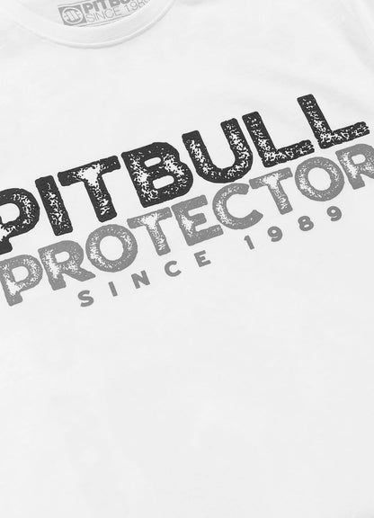 🛡️👕 Pit Bull West Coast T-Shirt “PROTECTOR” White
