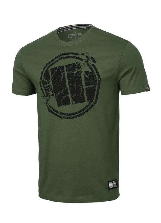 Pit Bull West Coast – T-Shirt Scratch Olive