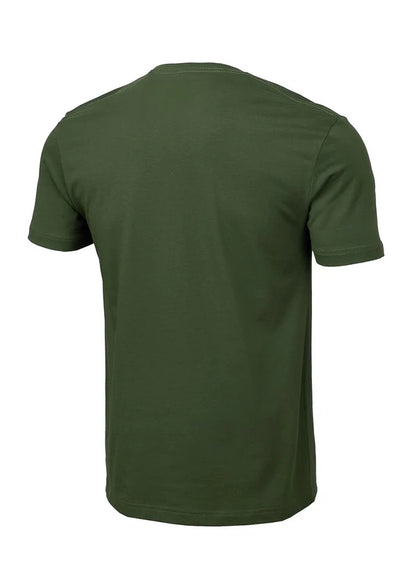 Pit Bull West Coast presents: T-shirt Small Logo 170 Olive