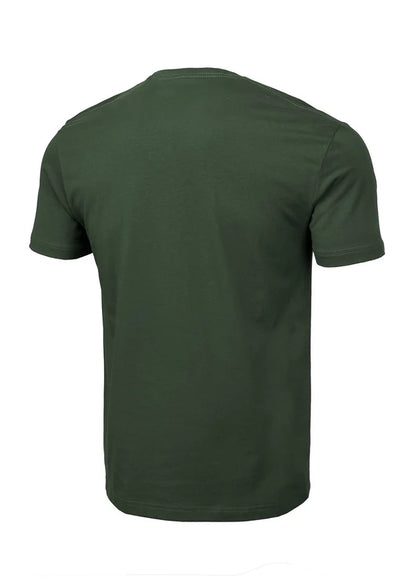 Pit Bull West Coast presents: T-shirt Small Logo 170 Dark Green