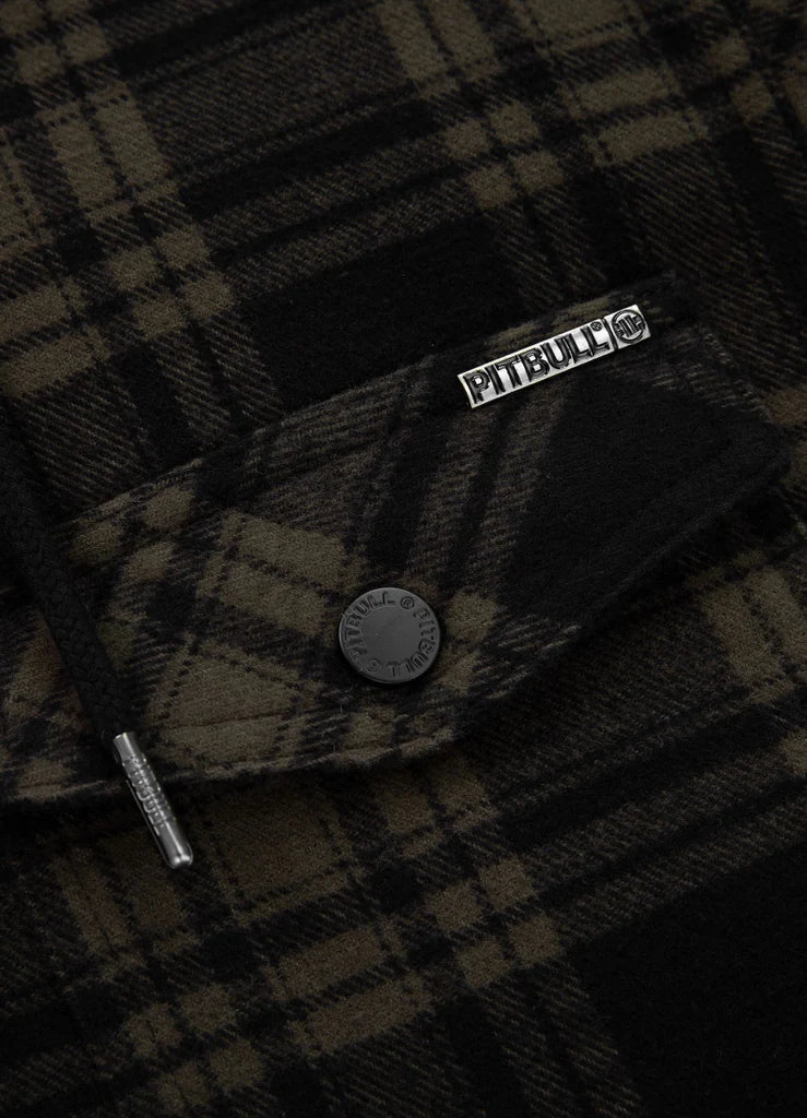 PIT BULL WEST COAST – Pioneer Flannel Jacket with Hood 🪵🔥